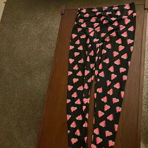 LuLaRoe watermelon leggings